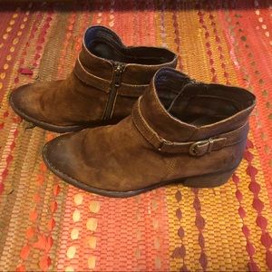 Børn Binghampton Tobacco Distressed Ankle Boots